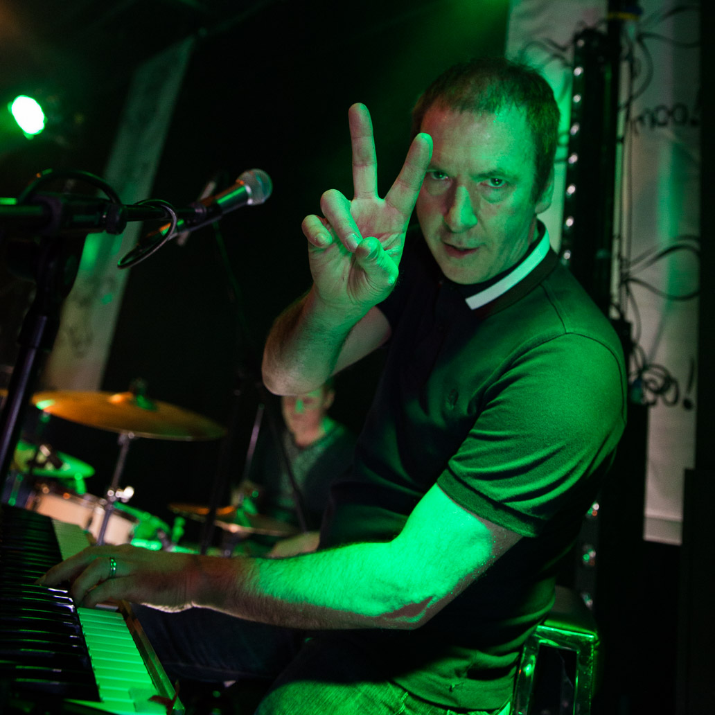 Event photography - Clint Boon of Inspiral Carpets at Band on the Wall, Manchester
