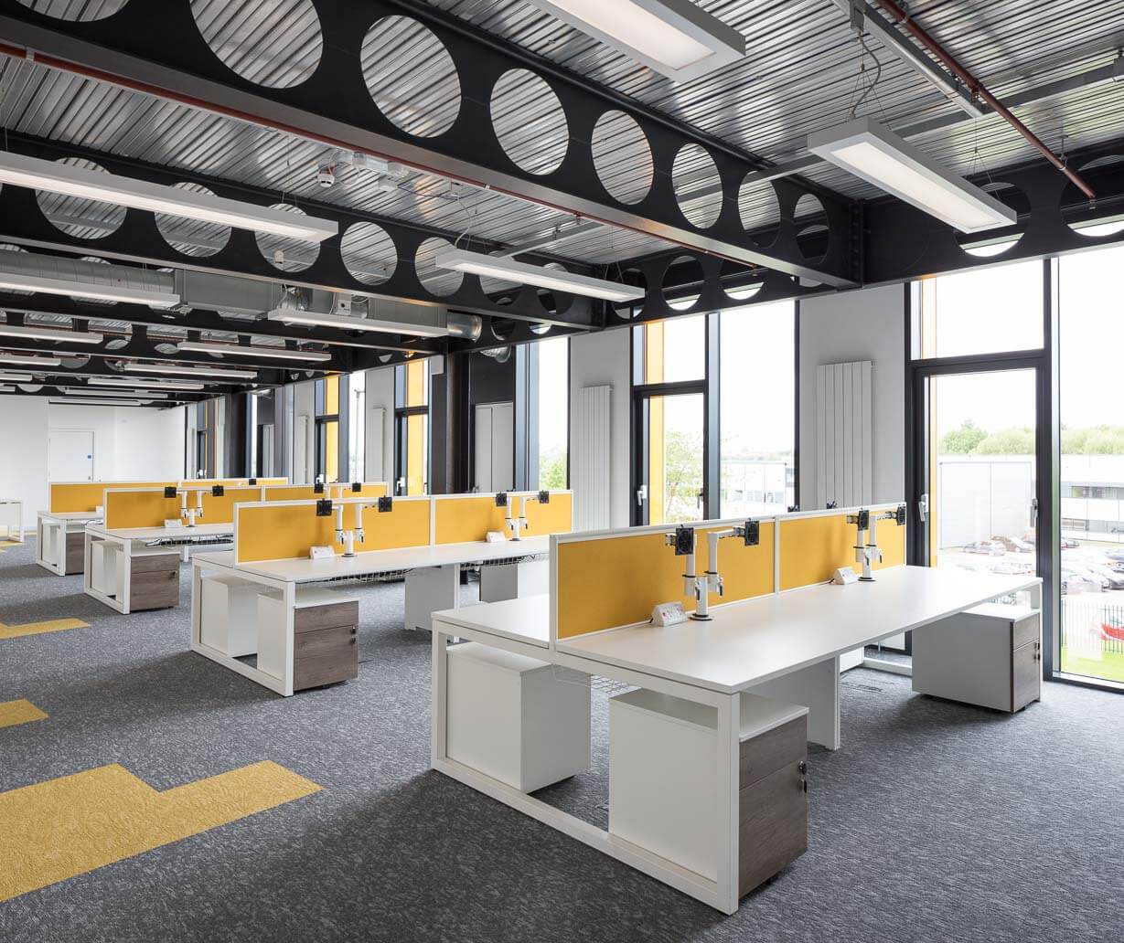 Interior furniture photography - Extravision office refurbishment, Manchester