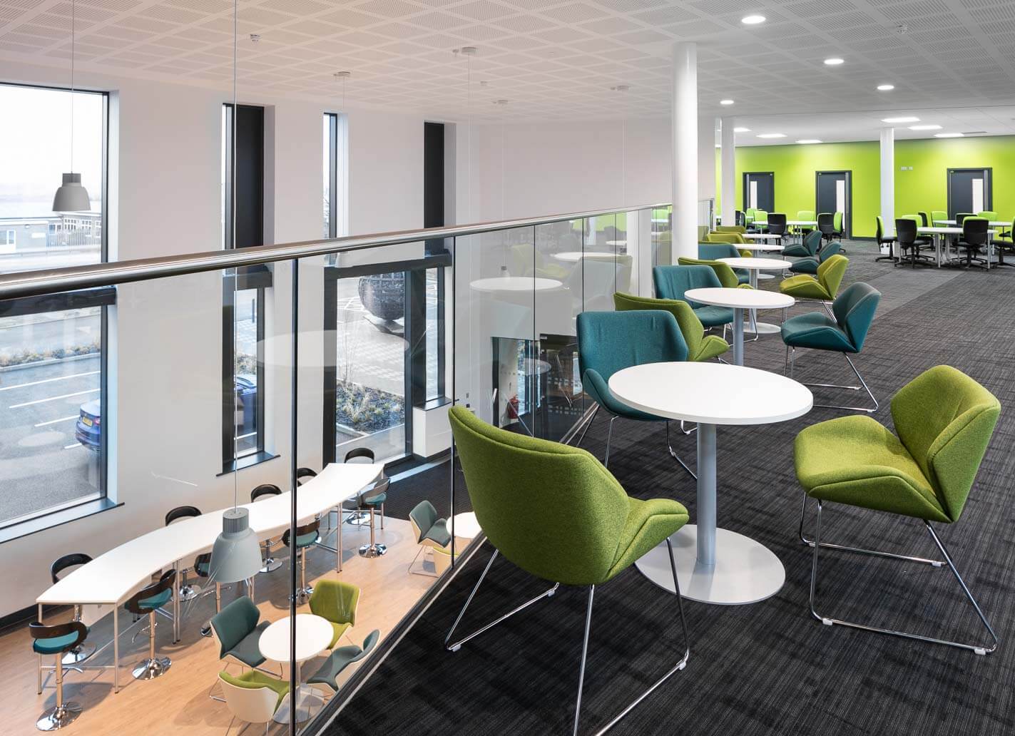 Interior furniture photography - National College for Nuclear at Lakes College, Workington