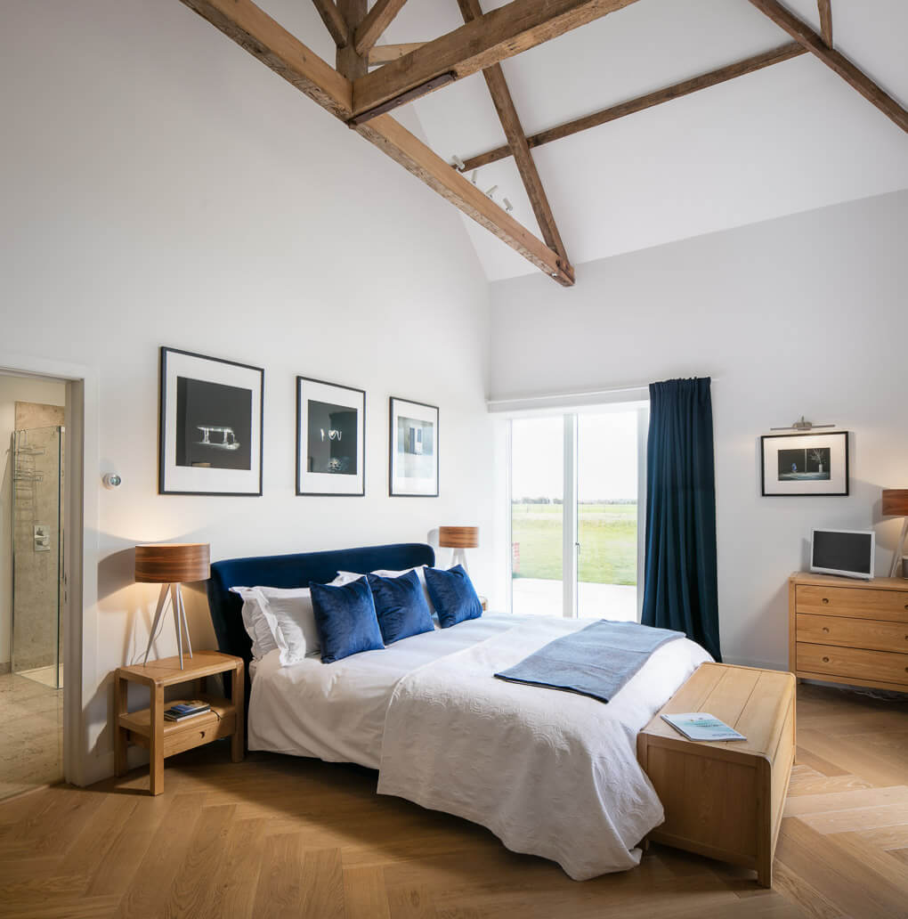 Commercial architecture and interior photography - Blue Tile Farm Barn - Residential luxury holiday property, Norfolk