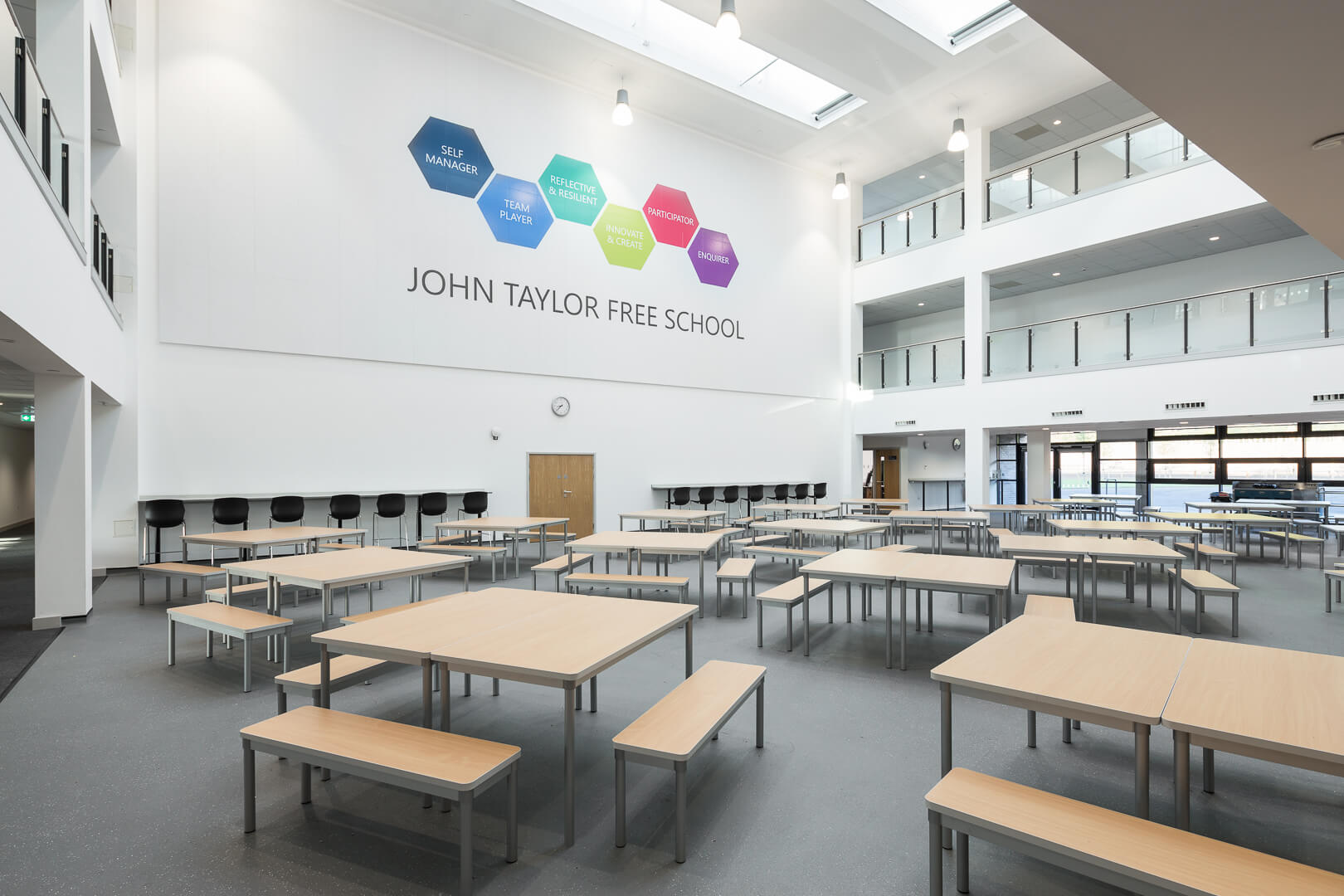 John Taylor Free School, Tattenhill - Architectural & Interior photography