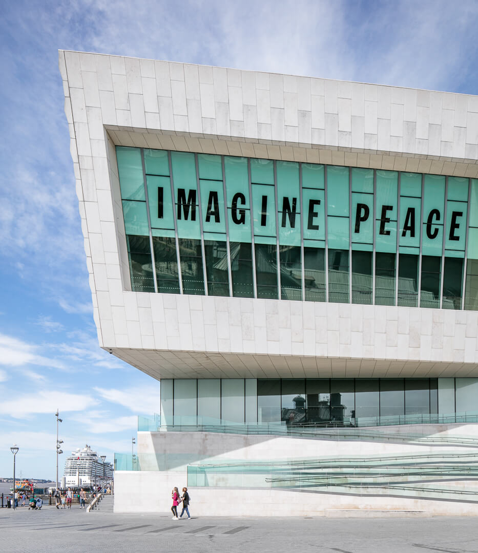Architectural photography - Refurbishment of Museum of Liverpool 'Imagine Peace'