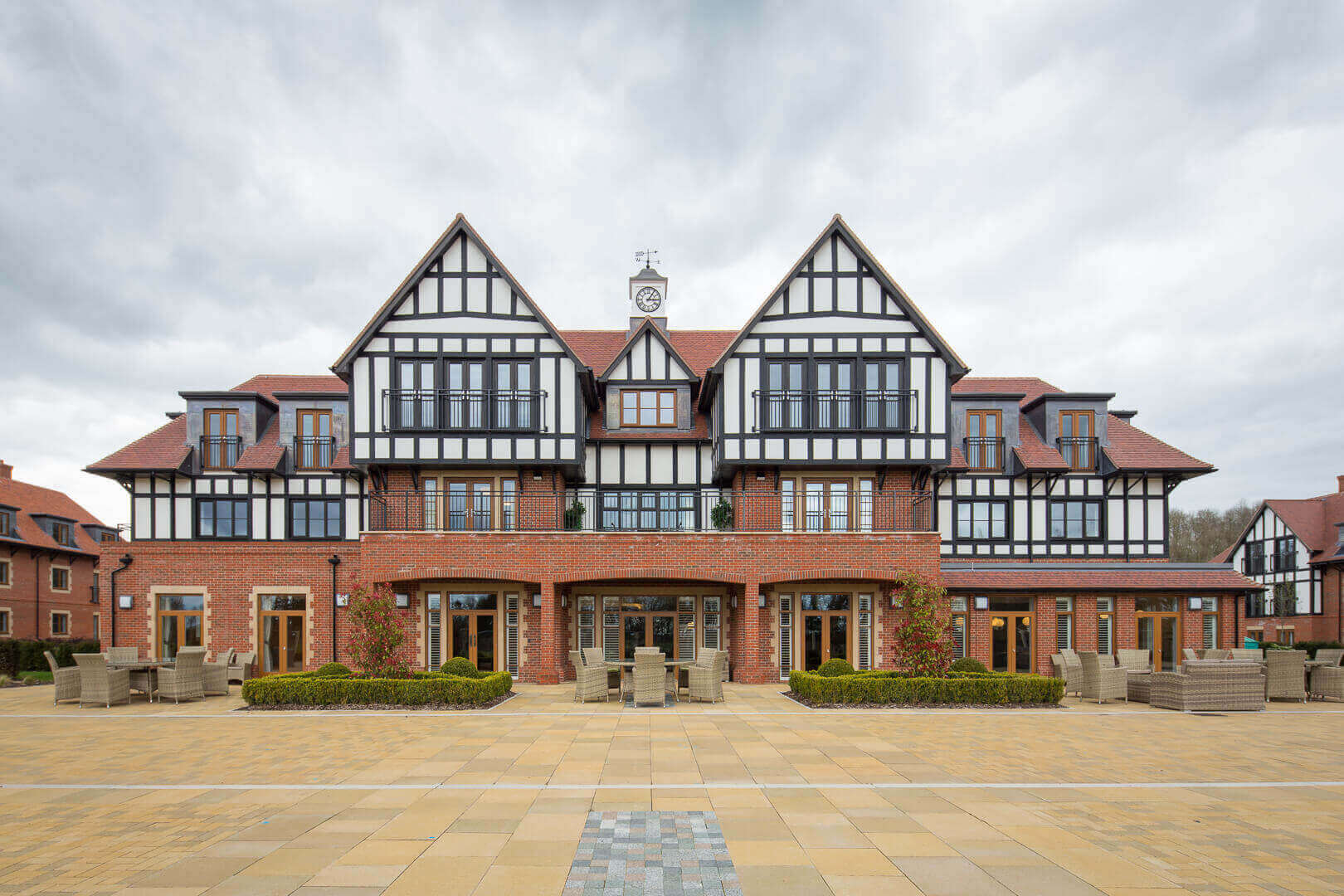 Commercial Architecture, Interiors & Aerial Photography - New construction and refurbishment at Great Alne Park retirement village, Warwickshire