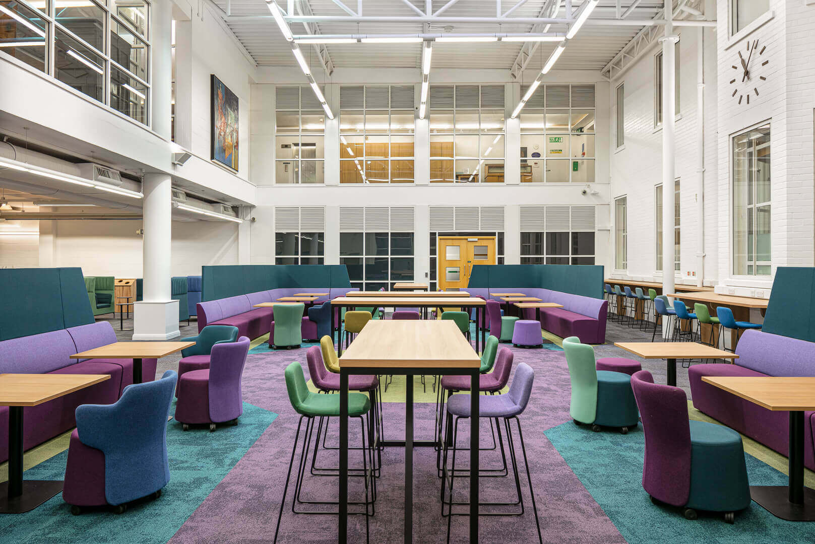 Commercial Interior photography - Brotherton West building refurbishment, University of Leeds