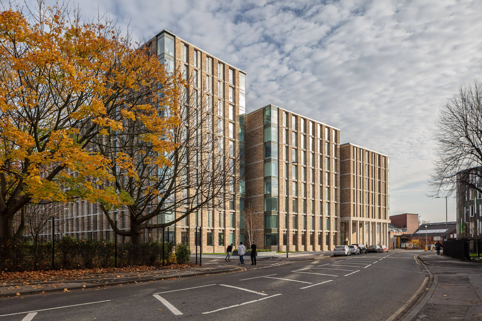 Architectural photography - Burlington Square residential construction development, Manchester