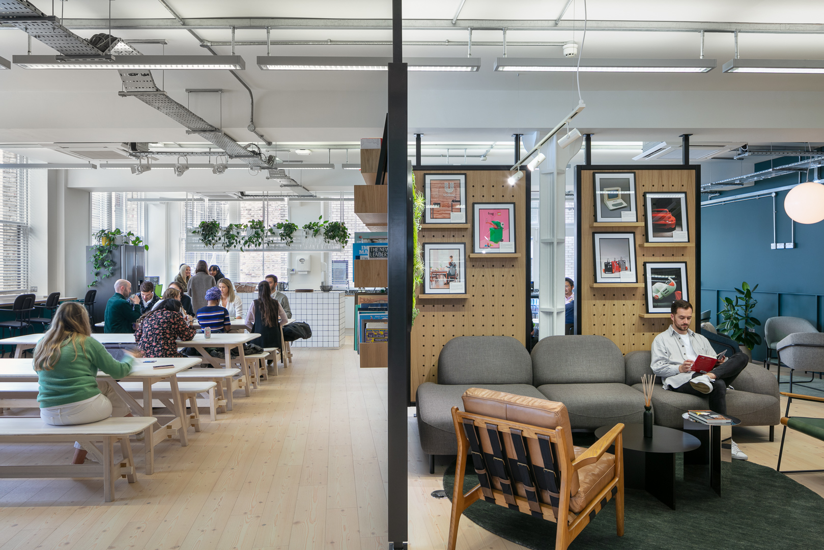 Architecture & workspace interior photography - Frog office refurbishment, London