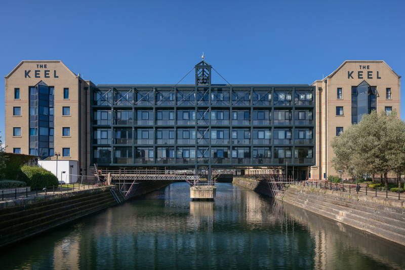 The Keel, Liverpool - East elevation photographed by Midi Photography