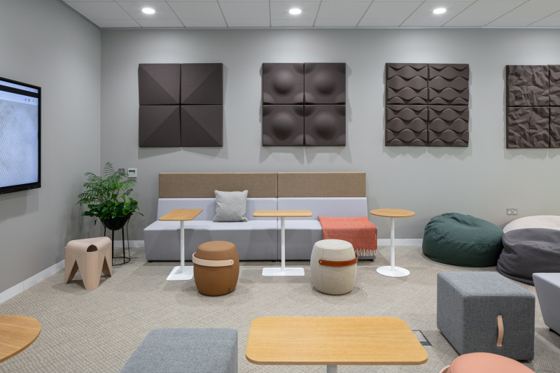 Furniture in the Flokk showroom, Manchester - Interior photography by Midi Photography