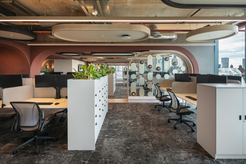Hill Dickinson office in No 1. St Michael's, Manchester - Interior photography by Midi Photography