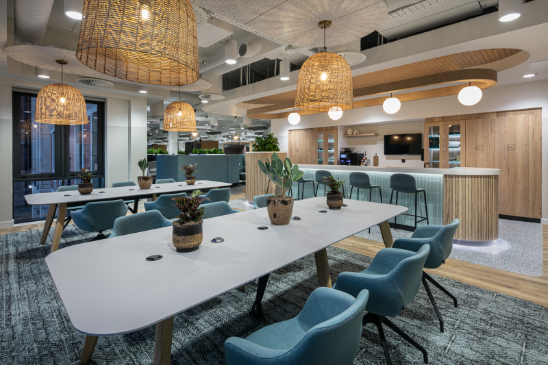 Office refurbishment photography at MPS (Medical Protection Society) offices in Leeds - Midi Photography