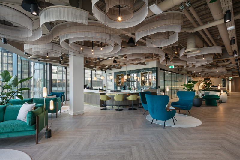 The stunning refurbishment at Womble Bound Dickinson's London office - Midi Photography